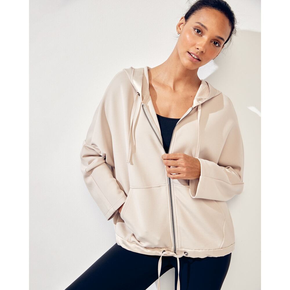 Varley Full Zip Oversized Hoodie View 2